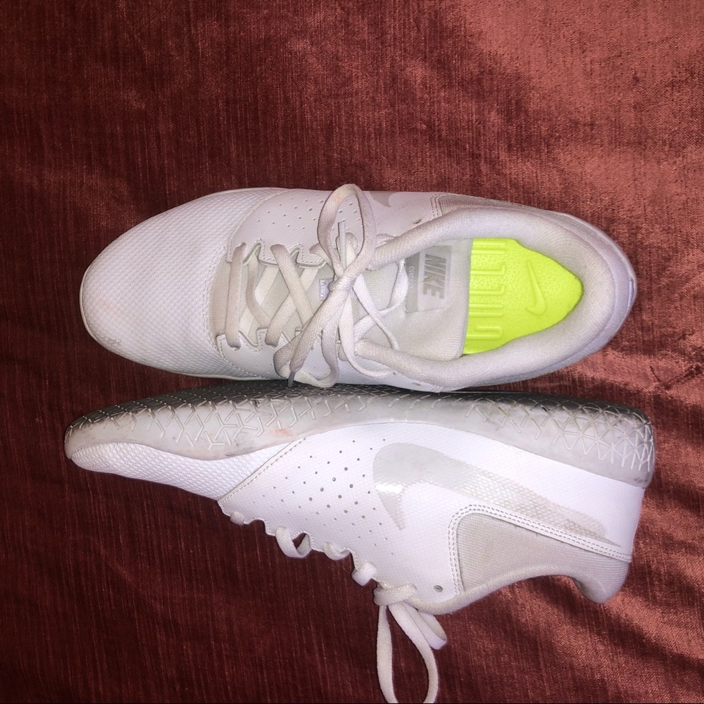 White Nike Cheer Shoes